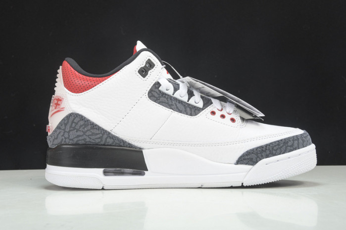 air jordan 3 se denim fire red(janpan version) cz6433-100