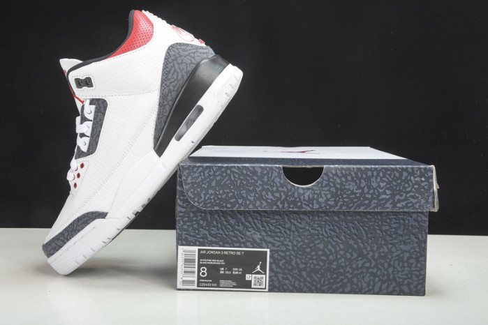 air jordan 3 se denim fire red(janpan version) cz6433-100