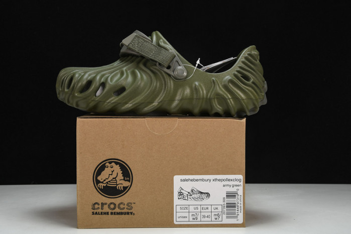 Cr0c5 Pollex Clog by Salehe Bembury Cucumber CP-3
