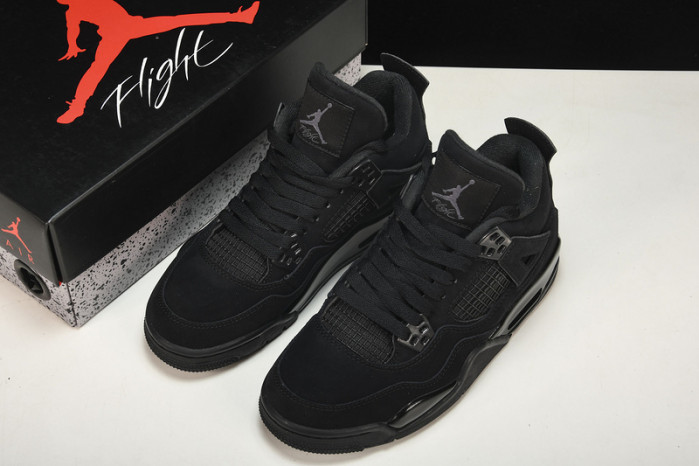 air jordan 4 black cat 2020 (gs) women cu1110-0101