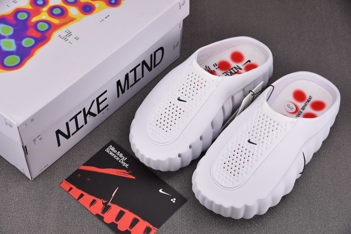 Nike Mind 001 White/Speed Red HQ4307-101 (RUN SMALL,PLS 1 SIZE UP)