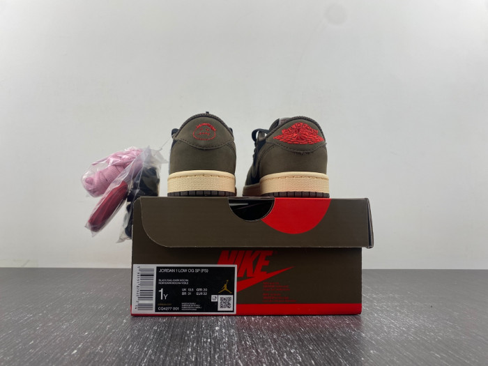(kids)travis scott x air jordan 1 low