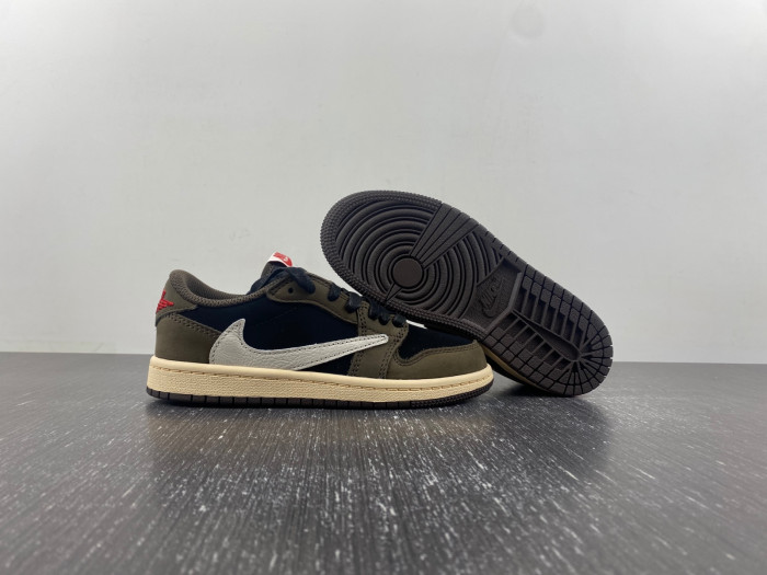 (kids)travis scott x air jordan 1 low