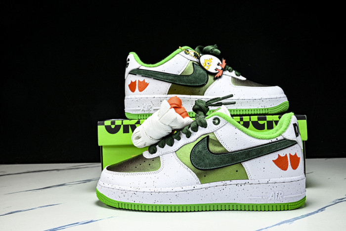 GOAT Division St. x Nike Air Force 1 Low Ducks of a Feather “Duck or Egg” IU7613-100