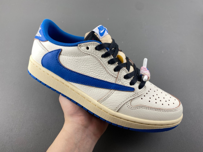Fragment Design x Travis Scott Air Jordan 1 Low OG SP DM7866-104