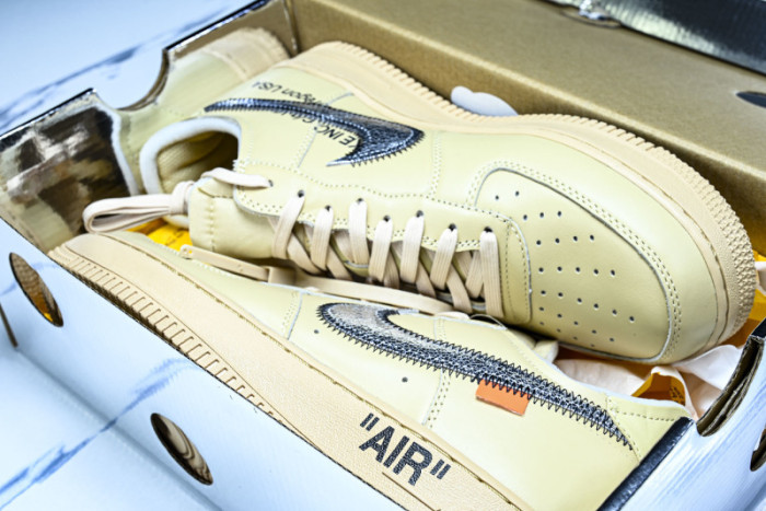 Off-White x Nike Air Force 1 Low “Sesame” FD6900-200